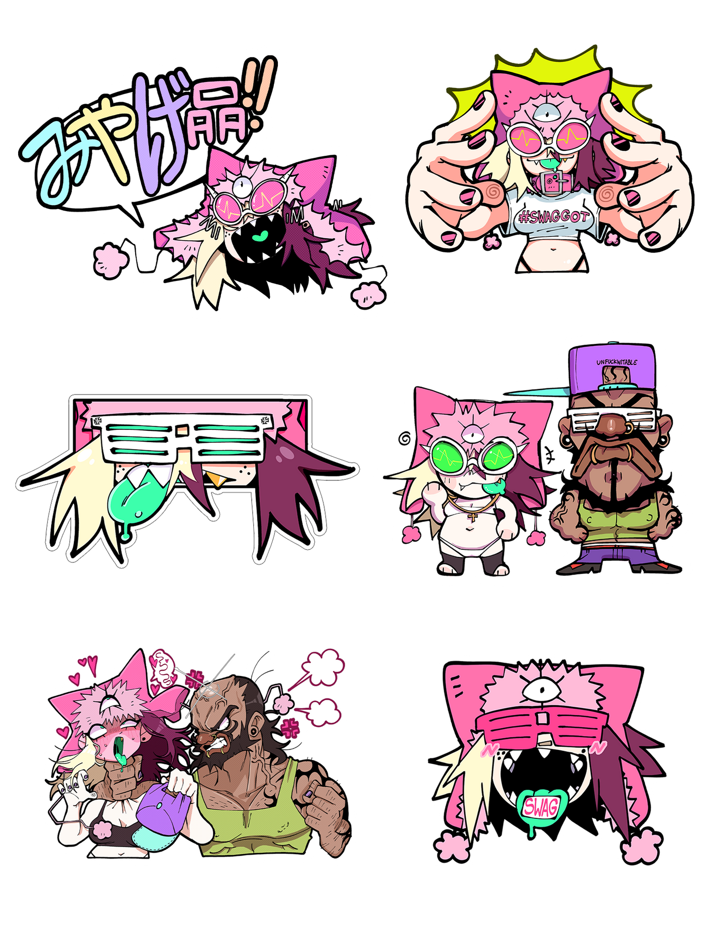 SWAGGOT STICKER PACK